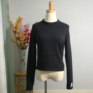 Lululemon X soul cycle long sleeve black top